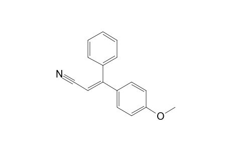 (E)-3-(4-Methoxyphenyl)-3-phenylprop-2-enenitrile