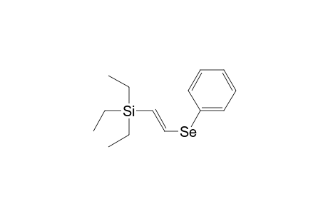 Triethyl-[(E)-2-(phenylseleno)ethenyl]silane