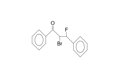 erythro-2-Bromo-3-fluoro-1,3-diphenyl-1-propanone