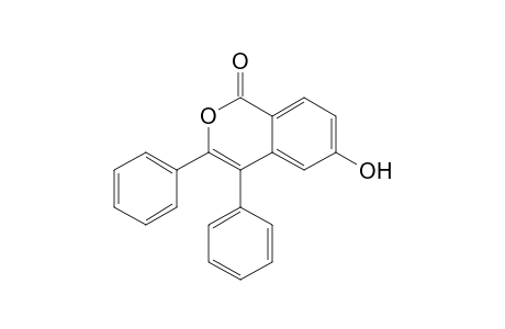 1H-2-Benzopyran-1-one, 6-hydroxy-3,4-diphenyl-