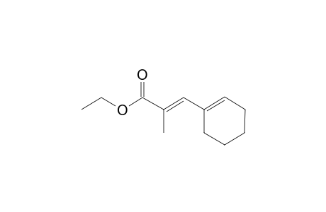 Ethyl 3-(cyclohex-1-en-1-yl)-2-methylprop-2-enoate