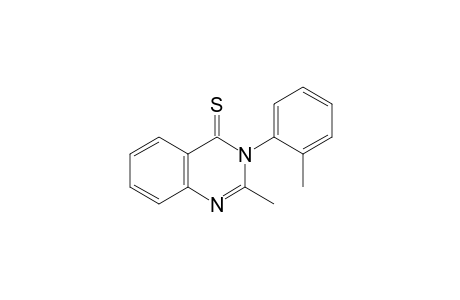 2-methyl-3-(o-tolyl)-4(3H)-quinazolinethione