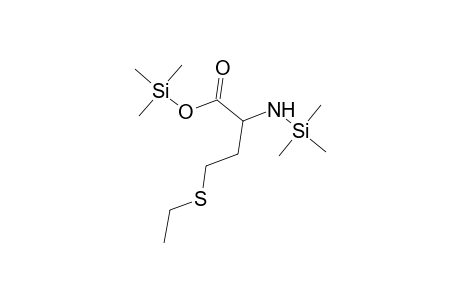 Butanoic acid, 4-(ethylthio)-2-[(trimethylsilyl)amino]-, trimethylsilyl ester