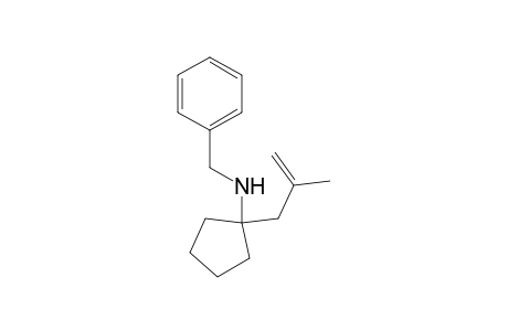 1-(2-Methylprop-2-en-1-yl)-N-(phenylmethyl)cyclopentanamine