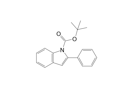 2-Phenyl-1-indolecarboxylic acid tert-butyl ester