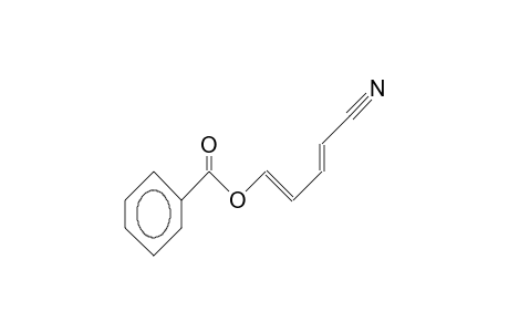 5-Benzoyloxy-2,4-(E,E)-pentadienenitrile
