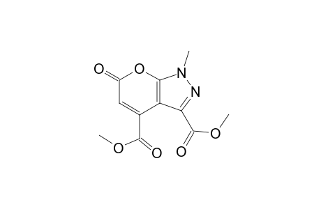 Pyrano[2,3-c]pyrazole-3,4-dicarboxylic acid, 1,6-dihydro-1-methyl-6-oxo-, dimethyl ester