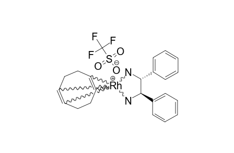 [RH-(1,5-CYCLOOCTADIENE)-(1R,2R)-(+)-1,2-DIPHENYLETHYLENEDIAMINE]-CF3SO3