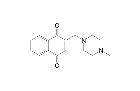 2-[(4-METHYL-PYPERAZIN-1-YL)-METHYL]-NAPHTHALENE-1,4-DIONE