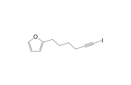 2-(6-Iodo-hex-5-ynyl)-furan