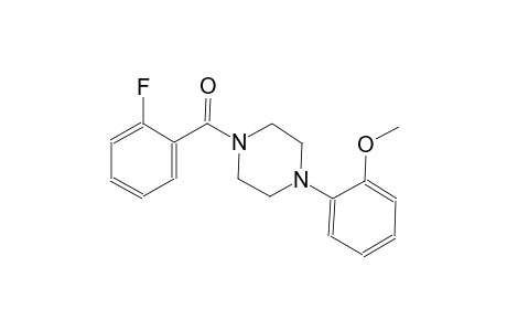 1-(2-fluorobenzoyl)-4-(2-methoxyphenyl)piperazine