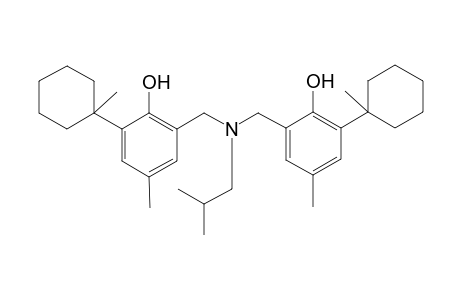 Phenol, 2-[[[[2-hydroxy-5-methyl-3-(1-methylcyclohexyl)phenyl]methyl](2-methylpropyl)amino]methyl]-4-methyl-6-(1-methylcyclohexyl)-