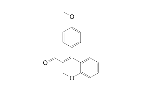 3-(o-Anisyl)-3-(p-anisyl)propenal