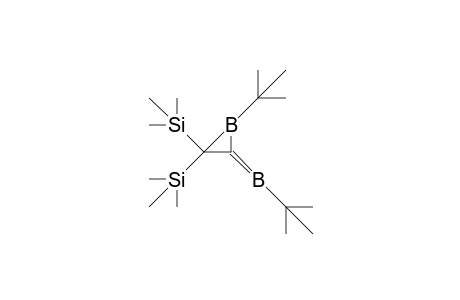 2,4-Di-tert-butyl-3,3-bis(trimethylsilyl)-2,4-dibora-methylenecyclopropane