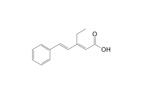 (2E,4E)-3-Ethyl-5-(phenyl)penta-2,4-dienoic acid