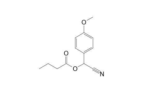 Cyano-[(4'-methoxyphenyl)methyl] butyrate