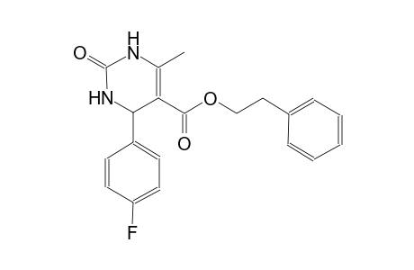 5-pyrimidinecarboxylic acid, 4-(4-fluorophenyl)-1,2,3,4-tetrahydro-6-methyl-2-oxo-, 2-phenylethyl ester