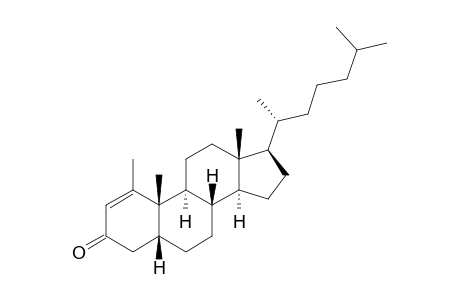 (5R,8S,9S,10S,13R,14S,17R)-1,10,13-trimethyl-17-[(2R)-6-methylheptan-2-yl]-4,5,6,7,8,9,11,12,14,15,16,17-dodecahydrocyclopenta[a]phenanthren-3-one