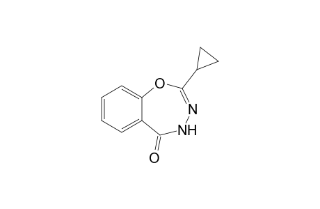 2-cyclopropyl-4H-1,3,4-benzoxadiazepin-5-one