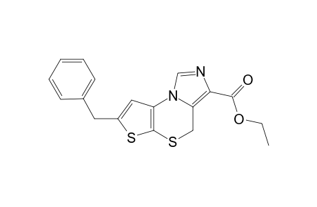 Ethyl 7-benzyl-4H-imidazo[2,3-b]-(1,4)-thiazine-3-carboxylate