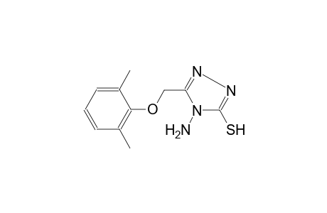 4-amino-5-[(2,6-dimethylphenoxy)methyl]-4H-1,2,4-triazole-3-thiol