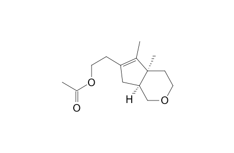 Cyclopenta[c]pyran-6-ethanol, 1,3,4,4a,7,7a-hexahydro-4a,5-dimethyl-, acetate, (4aS-cis)-