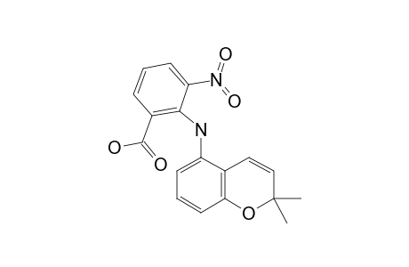 2-[(2,2-DIMETHYL-2H-CHROMEN-5-YL)-AMINO]-3-NITROBENZOIC-ACID