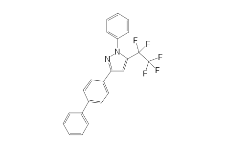 3-([1,1'-biphenyl]-4-yl)-5-(perfluoroethyl)-1-phenyl-1H-pyrazole