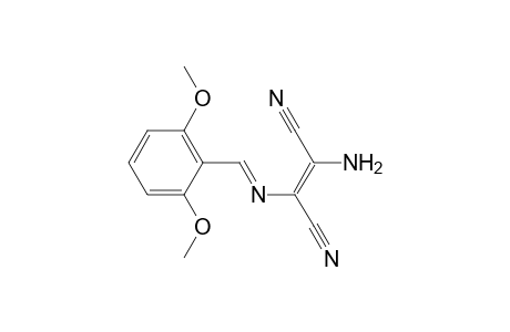 2-Butenedinitrile, 2-amino-3-[[(2,6-dimethoxyphenyl)methylene]amino]-