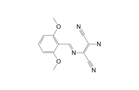 2-Butenedinitrile, 2-amino-3-[[(2,6-dimethoxyphenyl)methylene]amino]-