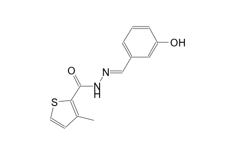 N'-[(E)-(3-hydroxyphenyl)methylidene]-3-methyl-2-thiophenecarbohydrazide
