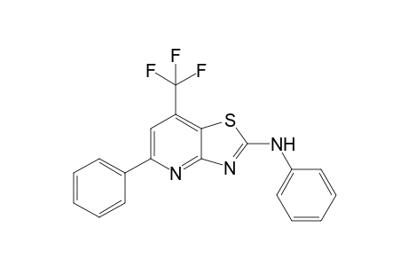 N,5-Diphenyl-7-(trifluoromethyl)thiazolo[4,5-b]pyridin-2-amine
