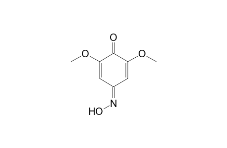p-Benzoquinone, 2,6-dimethoxy-, 4-oxime