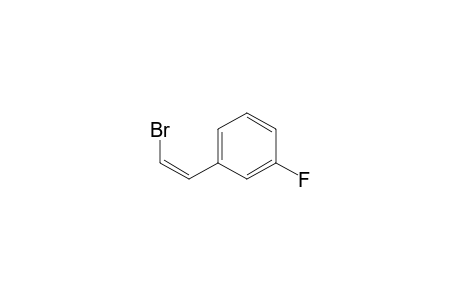 1-[(Z)-2-bromanylethenyl]-3-fluoranyl-benzene