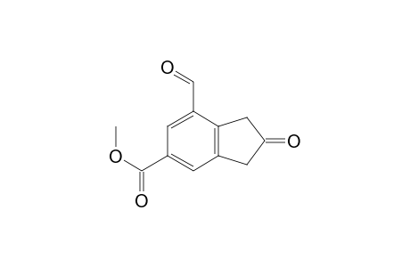 1H-Indene-5-carboxylic acid, 7-formyl-2,3-dihydro-2-oxo-, methyl ester