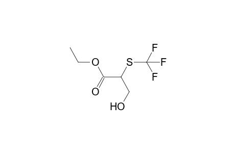 2-[(trifluoromethyl)thio]-3-hydroxypropanoic acid ethyl ester