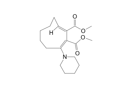 3-piperidino-cis-,trans-2,9-cyclononadiene-1,2-dicarboxylic acid, dimethyl ester
