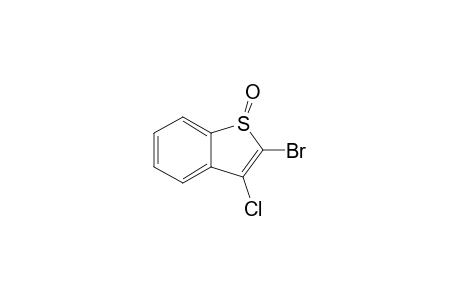 Benzo[b]thiophene, 2-bromo-3-chloro-, 1-oxide