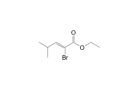 (Z)-2-bromo-4-methyl-2-pentenoic acid ethyl ester