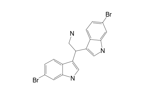 2,2-BIS-(6'-BROMO-3'-INDOLYL)-ETHYLAMINE