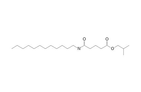 Glutaric acid, monoamide, N-dodecyl-, isobutyl ester