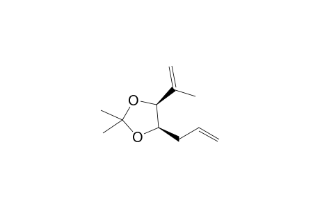 (4R,5S)-4-allyl-5-isopropenyl-2,2-dimethyl-1,3-dioxolane