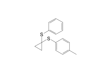 1-Methyl-4-[[1-(phenylthio)cyclopropyl]thio]benzene