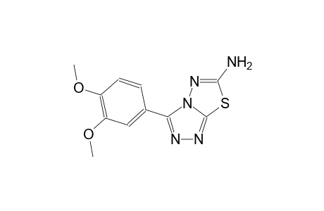 [1,2,4]triazolo[3,4-b][1,3,4]thiadiazol-6-amine, 3-(3,4-dimethoxyphenyl)-