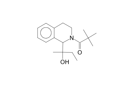 2-[2-(2,2-Dimethylpropanoyl)-1,2,3,4-tetrahydro-1-isoquinolinyl]-2-butanol