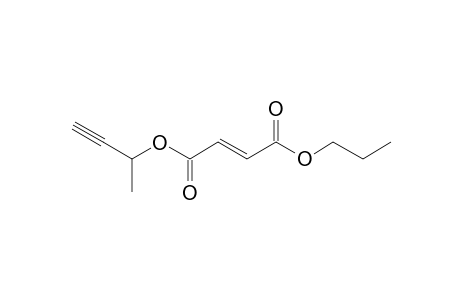 Fumaric acid, but-3-yn-2-yl propyl ester