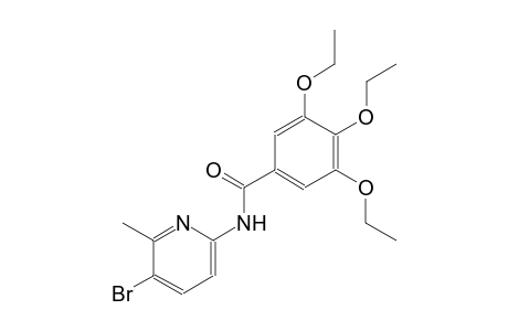 N-(5-bromo-6-methyl-2-pyridinyl)-3,4,5-triethoxybenzamide