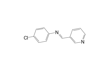 Benzenamine, 4-chloro-N-(3-pyridinylmethylene)-