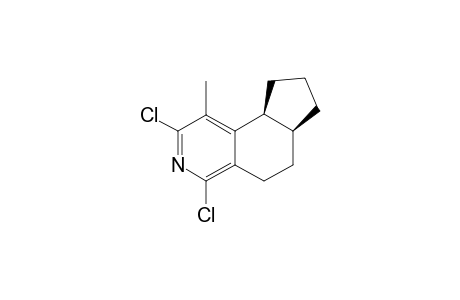 (+-)-2,4-Diichloro-6,6a,7,8,9,9a-hexahydro-1-methyl-5H-cyclopent[f]isoquinoline