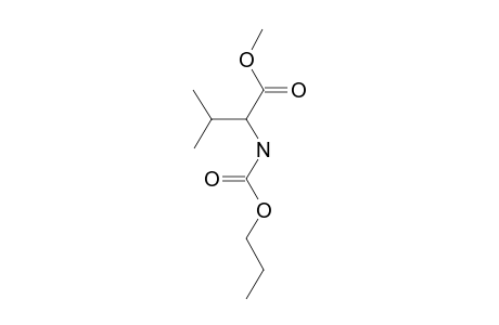 L-Valine, N-(N-propyloxycarbonyl)-, methyl ester